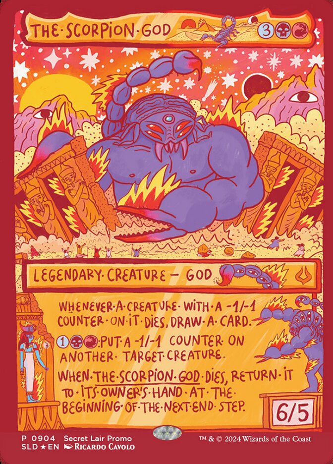 The Scorpion God, Secret Lair Drop · 904