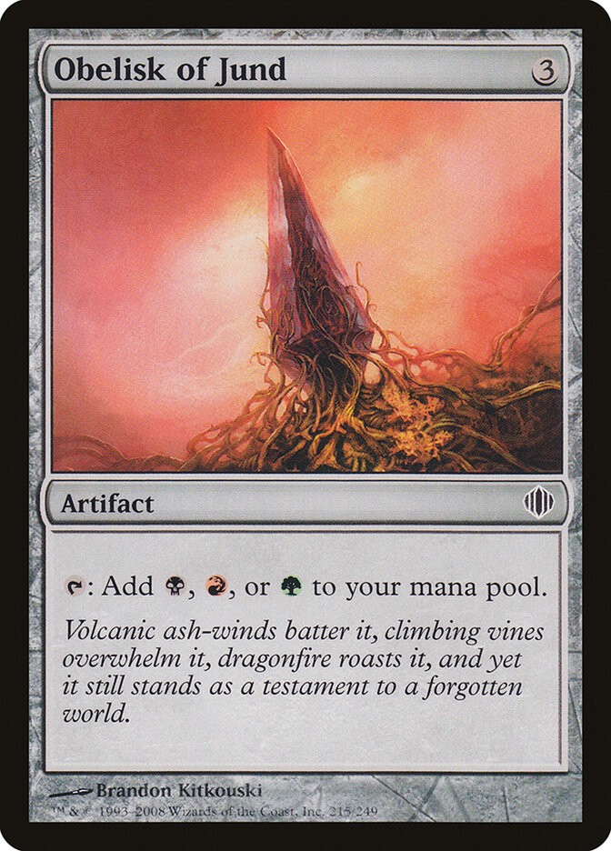 Obelisk of Jund, Shards of Alara · 215/249
