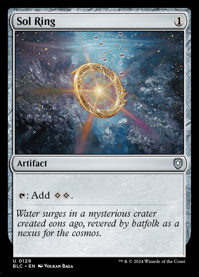 Sol Ring, Bloomburrow Commander · 0129
