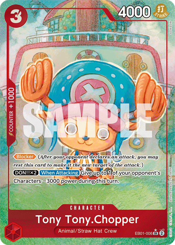 Tony Tony.Chopper, Extra Booster: Memorial Collection · EB01-006