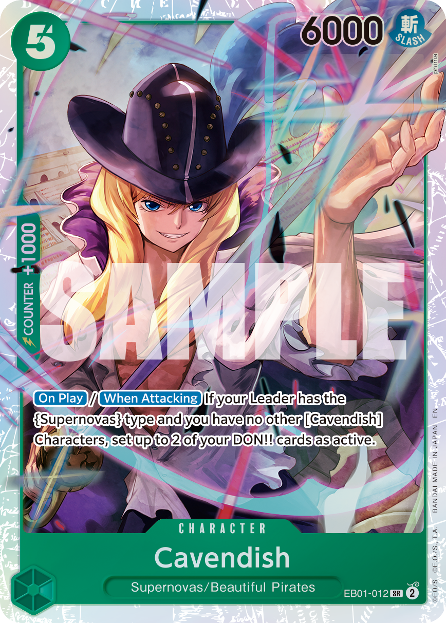 Cavendish, Premium Booster -The Best- Vol. 2 · EB01-012