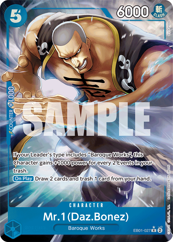 Mr. 1, Extra Booster: Memorial Collection · EB01-027