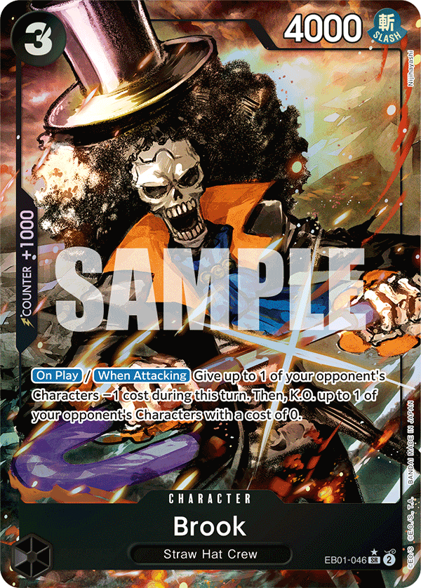 Brook, Extra Booster: Memorial Collection · EB01-046