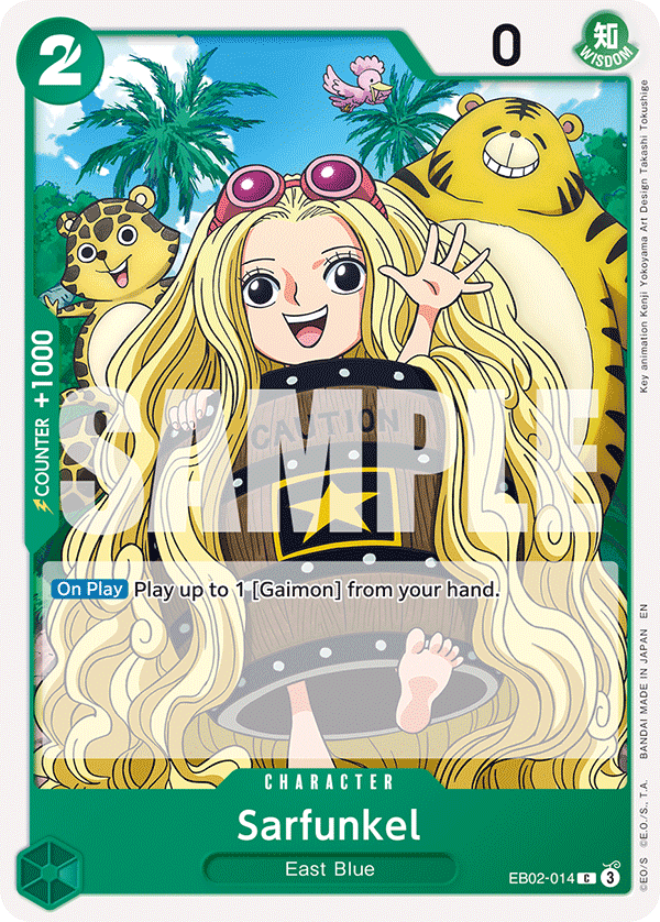 Sarfunkel, Extra Booster: Anime 25th Collection · EB02-014