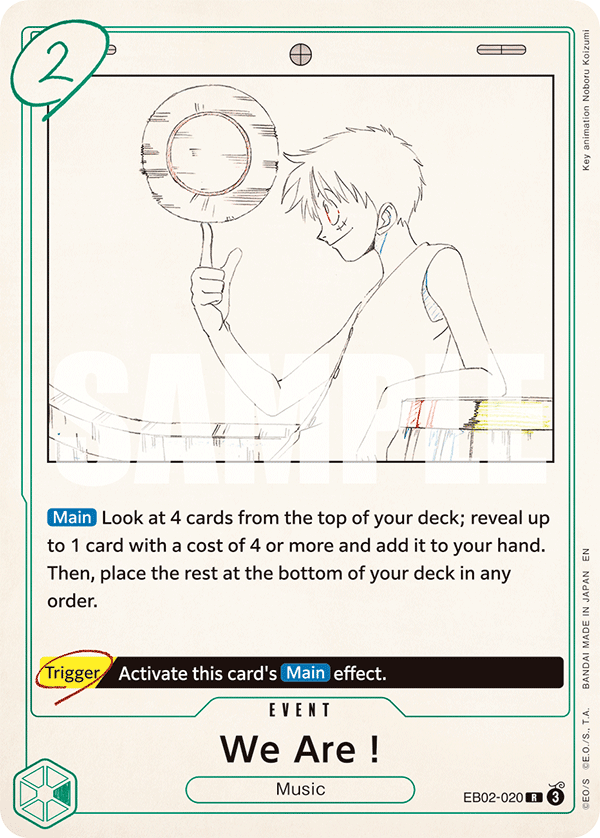 We Are!, Extra Booster: Anime 25th Collection · EB02-020