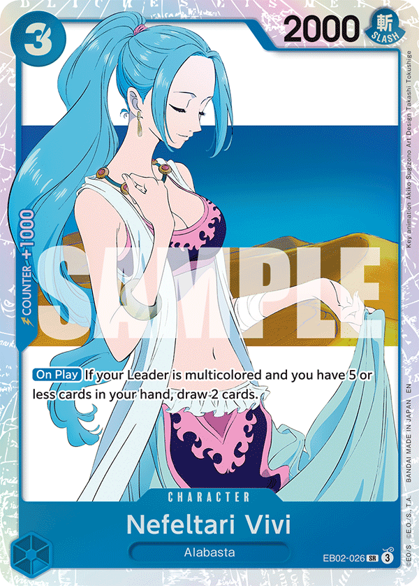 Nefeltari Vivi, Extra Booster: Anime 25th Collection · EB02-026