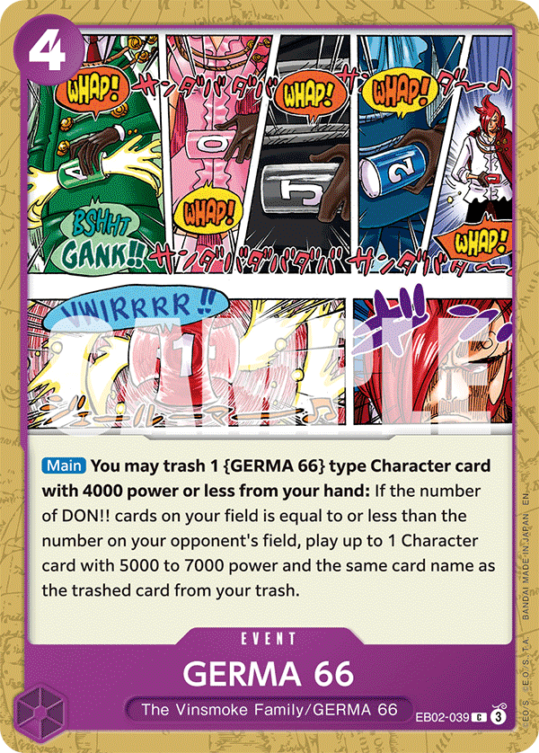 GERMA 66, Extra Booster: Anime 25th Collection · EB02-039