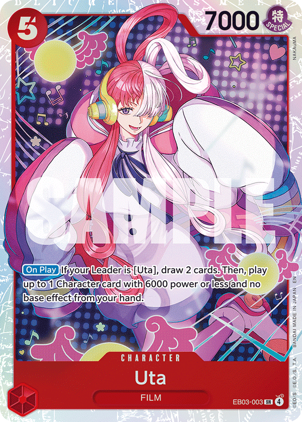 Uta, Extra Booster: One Piece Heroines Edition · EB03-003