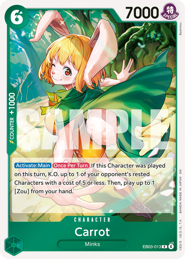 Carrot, Extra Booster: One Piece Heroines Edition · EB03-013