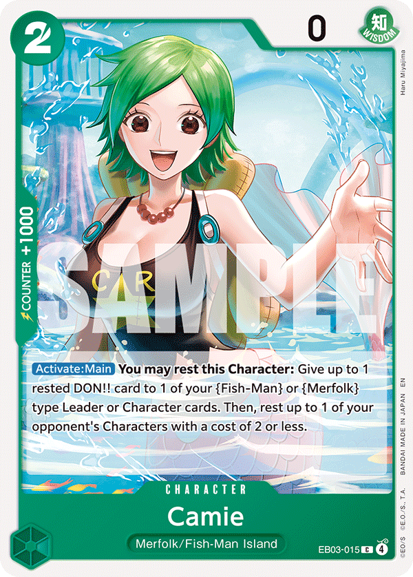 Camie, Extra Booster: One Piece Heroines Edition · EB03-015