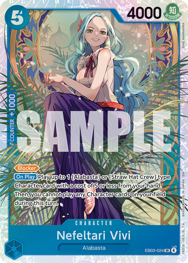 Nefeltari Vivi, Extra Booster: One Piece Heroines Edition · EB03-024