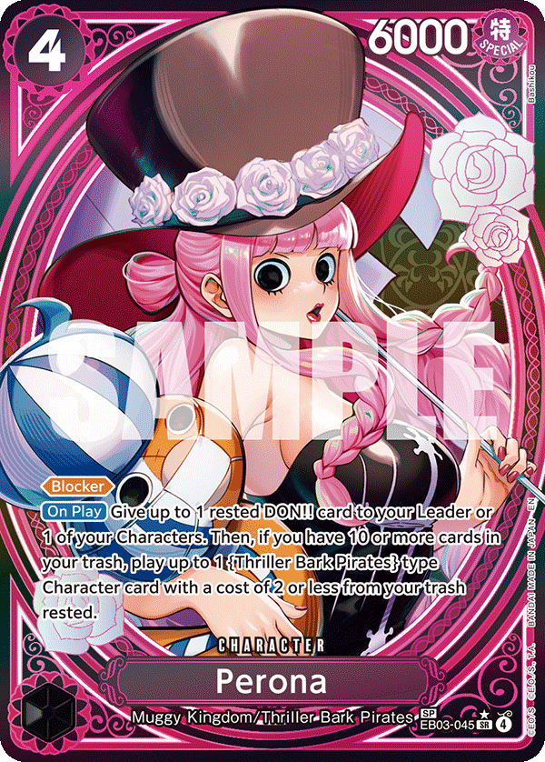 Perona, Extra Booster: One Piece Heroines Edition · EB03-045