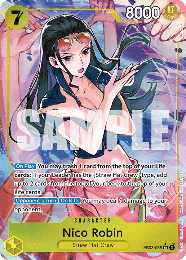 Nico Robin, Extra Booster: One Piece Heroines Edition · EB03-055