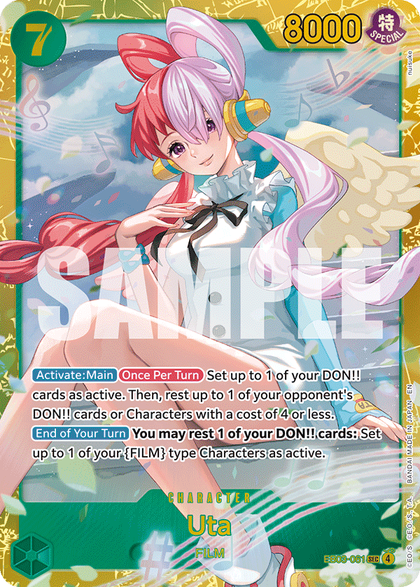 Uta, Extra Booster: One Piece Heroines Edition · EB03-061