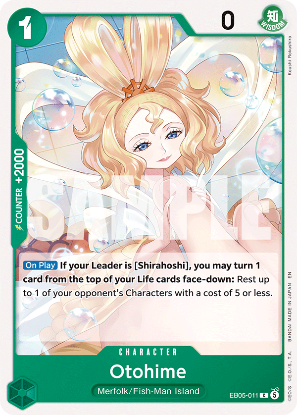 Otohime, Extra Booster: One Piece Heroines Edition Vol. 2 · EB05-011