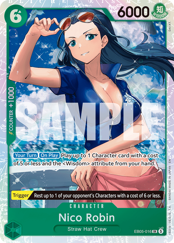 Nico Robin, Extra Booster: One Piece Heroines Edition Vol. 2 · EB05-016