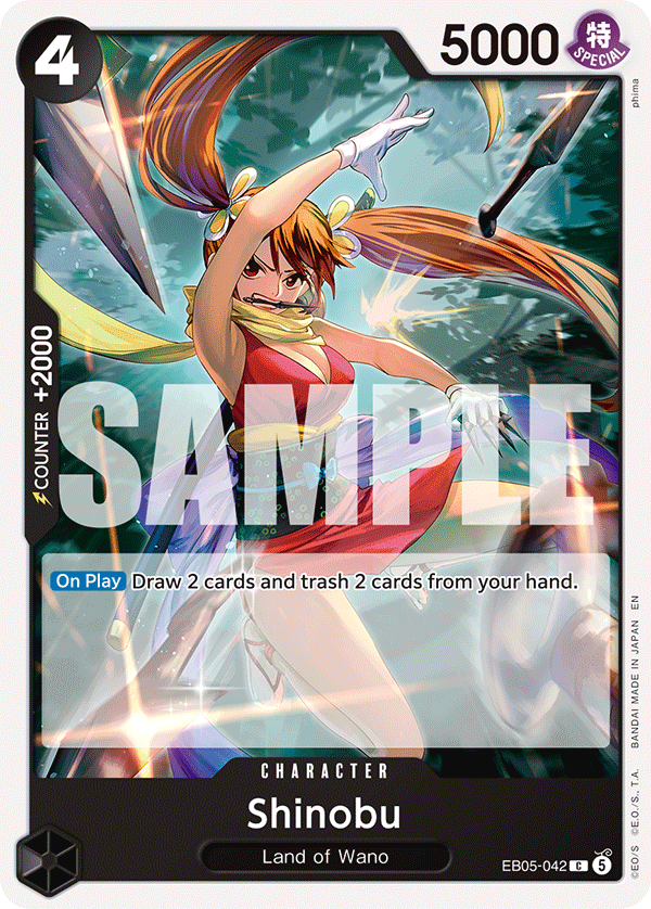 Shinobu, Extra Booster: One Piece Heroines Edition Vol. 2 · EB05-042