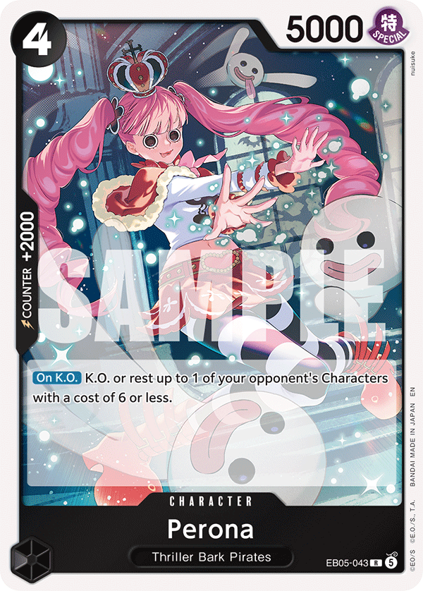 Perona, Extra Booster: One Piece Heroines Edition Vol. 2 · EB05-043