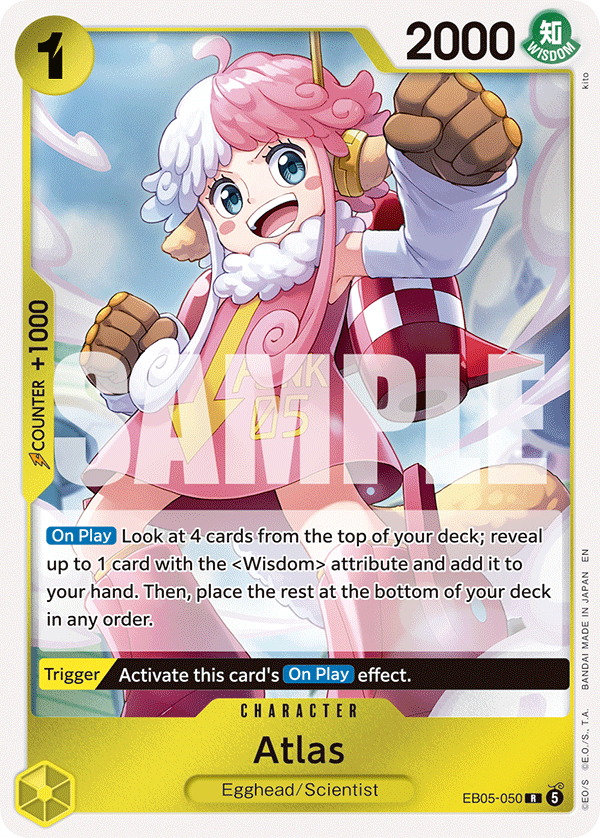 Atlas, Extra Booster: One Piece Heroines Edition Vol. 2 · EB05-050