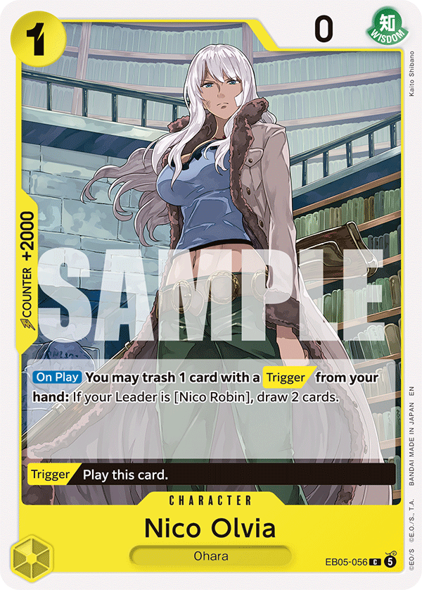 Nico Olvia, Extra Booster: One Piece Heroines Edition Vol. 2 · EB05-056