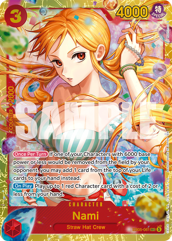 Nami, Extra Booster: One Piece Heroines Edition Vol. 2 · EB05-061