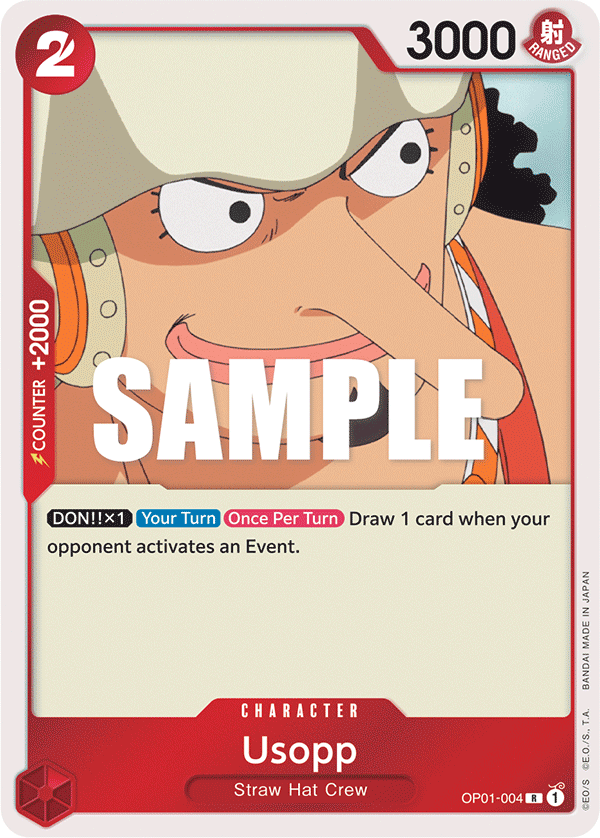 Usopp, Romance Dawn · OP01-004