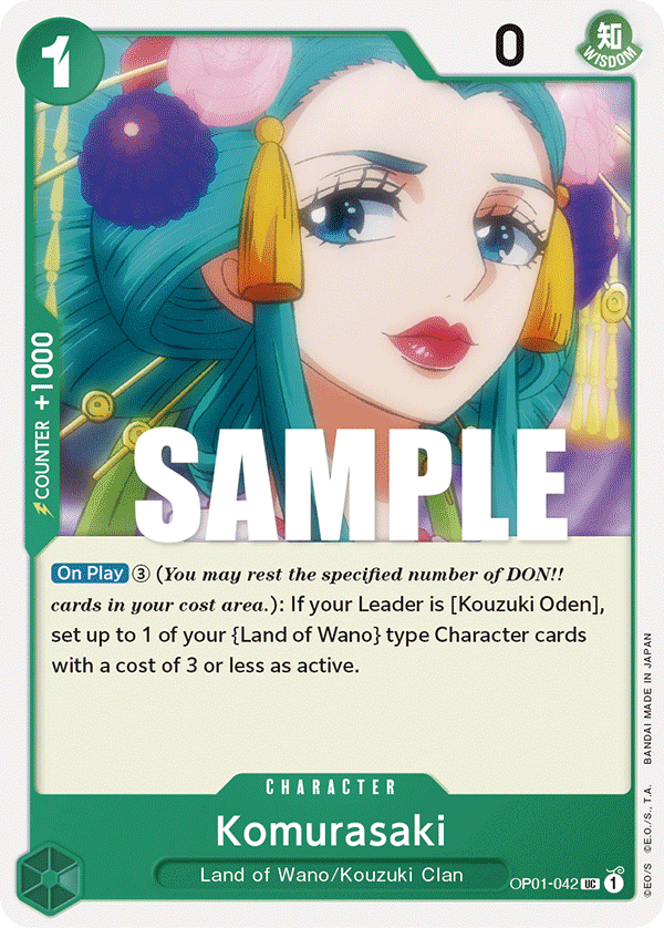 Komurasaki, Romance Dawn · OP01-042