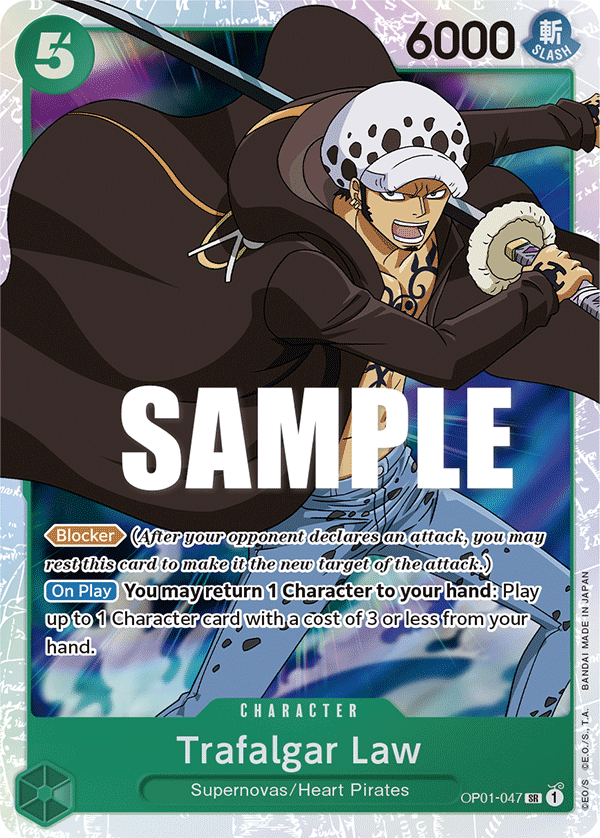Trafalgar Law, Romance Dawn · OP01-047