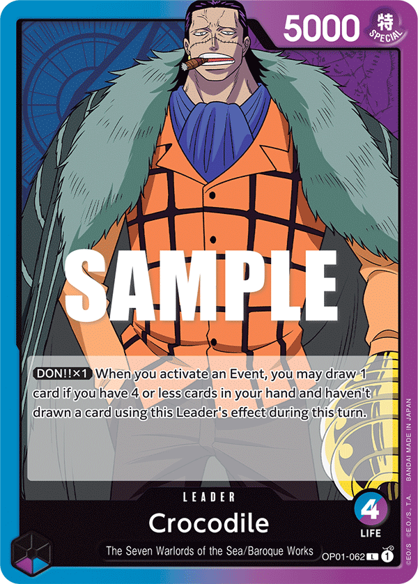Crocodile, Romance Dawn · OP01-062