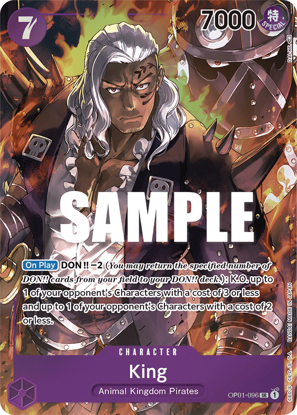 King, Romance Dawn · OP01-096