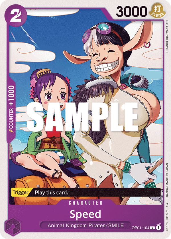 Speed, Romance Dawn · OP01-104