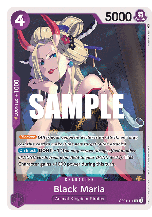 Black Maria, Romance Dawn · OP01-111