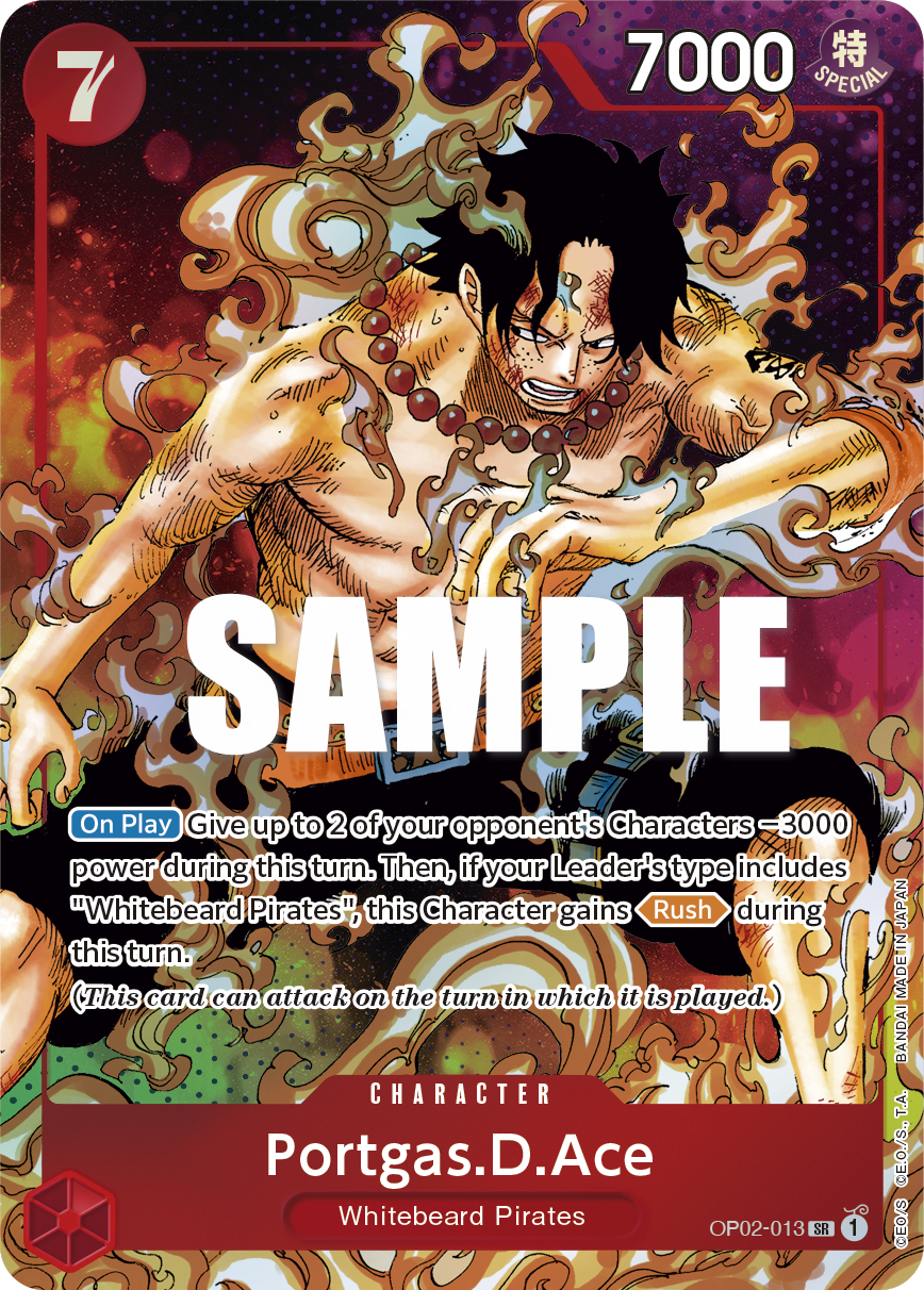 Portgas.D.Ace, Paramount War · OP02-013