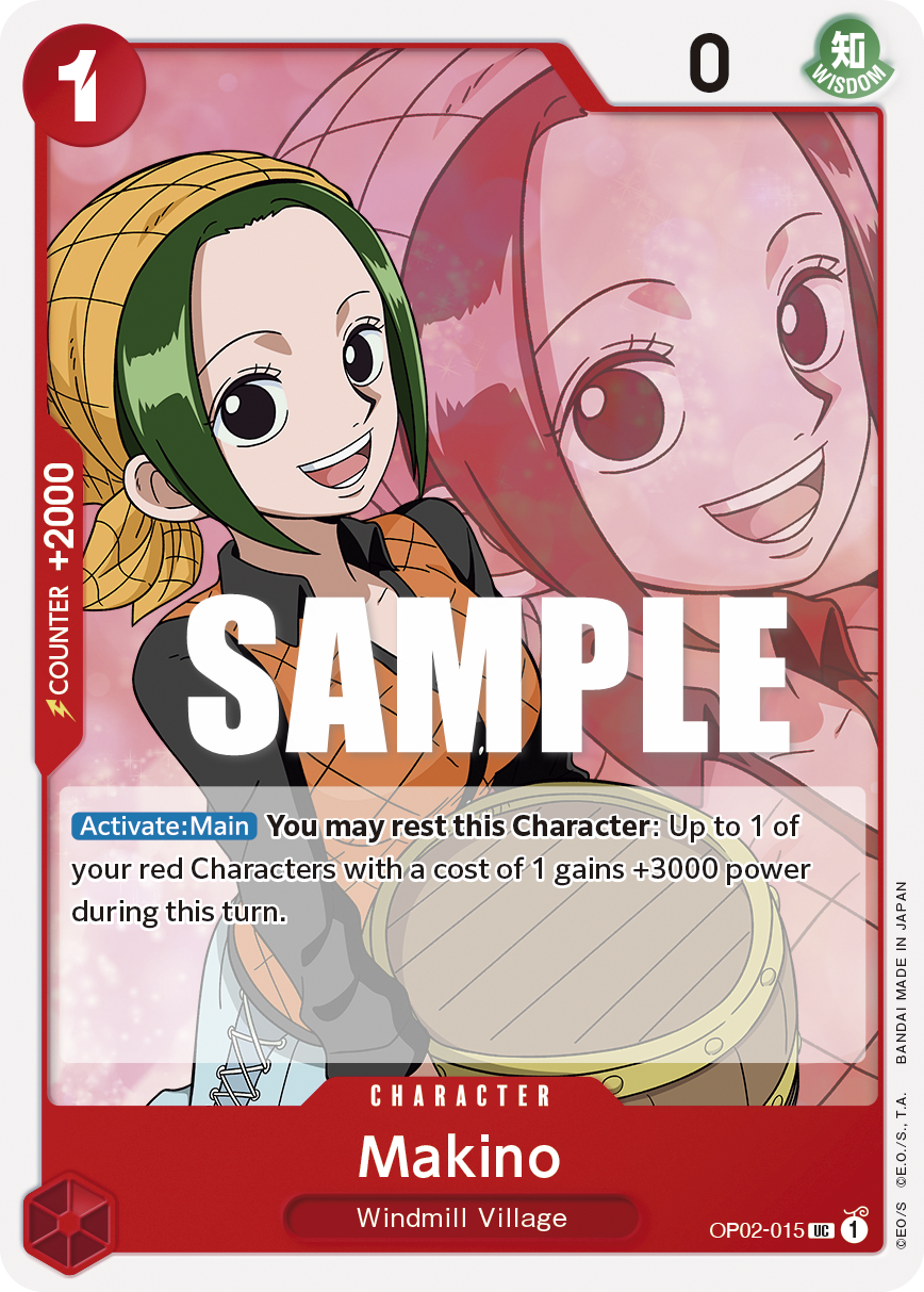 Makino, Paramount War · OP02-015