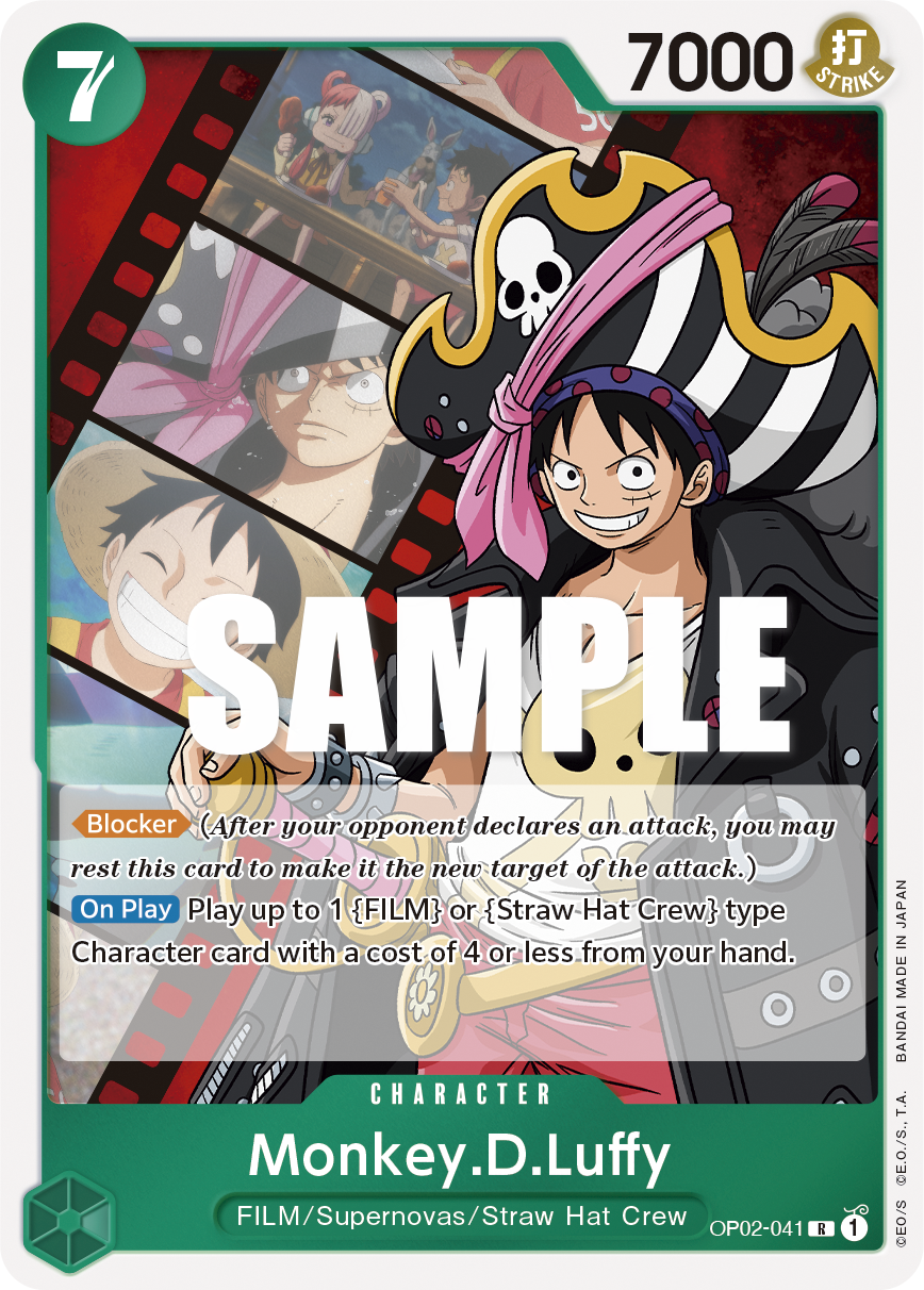Monkey.D.Luffy, Paramount War · OP02-041