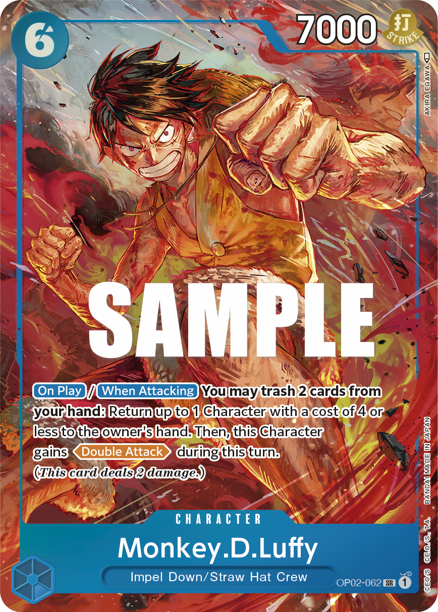 Monkey.D.Luffy, Paramount War · OP02-062
