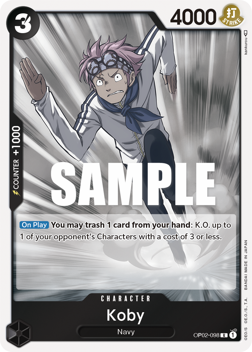 Koby, Paramount War · OP02-098