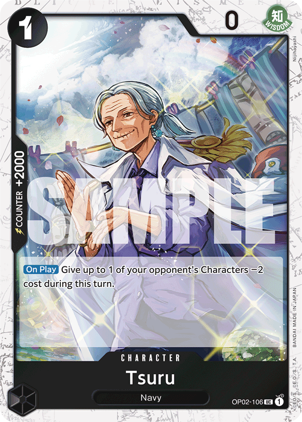 Tsuru, Premium Booster -The Best- · OP02-106