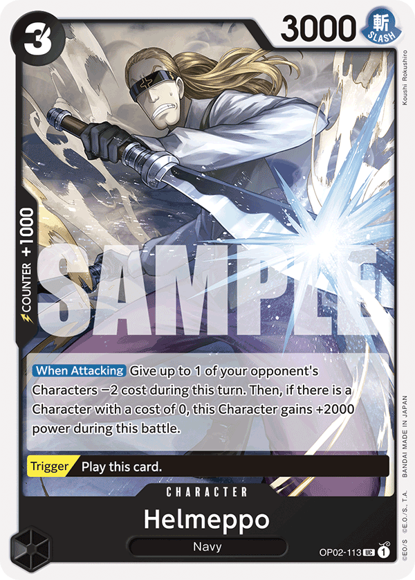 Helmeppo, ST-19: Starter Deck 19 BLACK Smoker · OP02-113