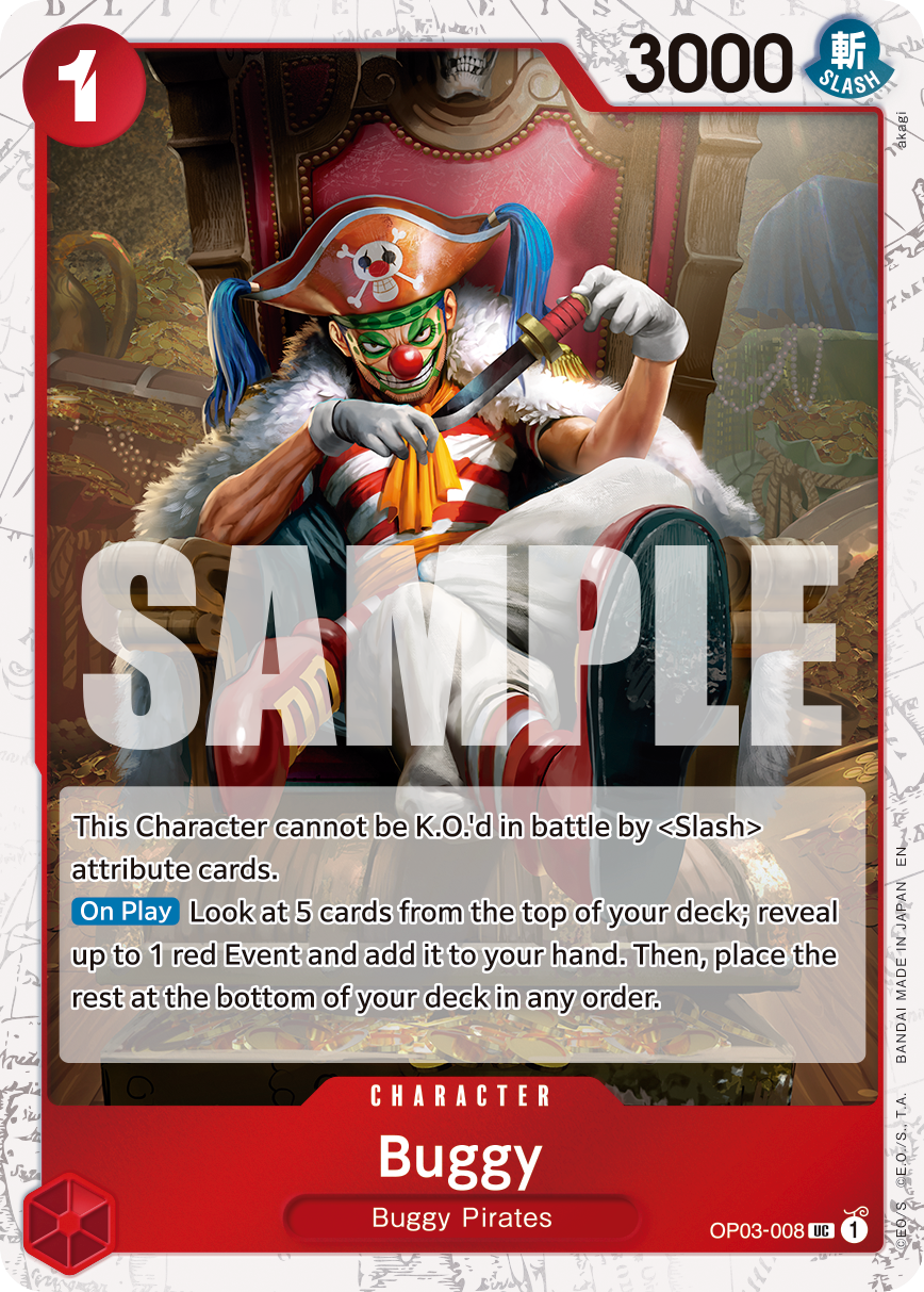 Buggy, Premium Booster -The Best- Vol. 2 · OP03-008