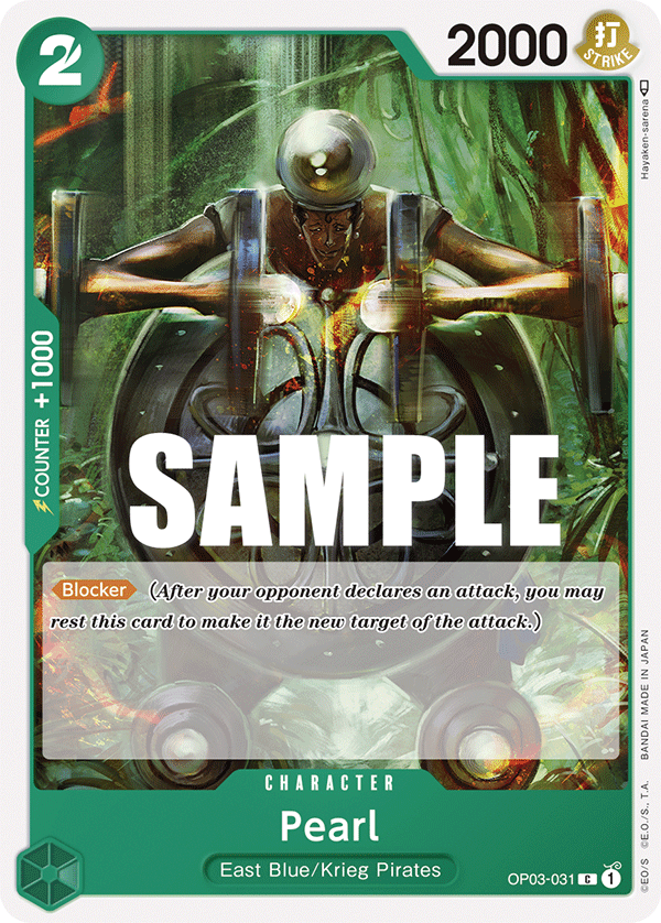 Pearl, One Piece Promotion Cards · OP03-031