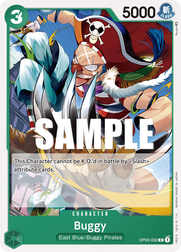 Buggy, Kingdoms of Intrigue · OP03-032