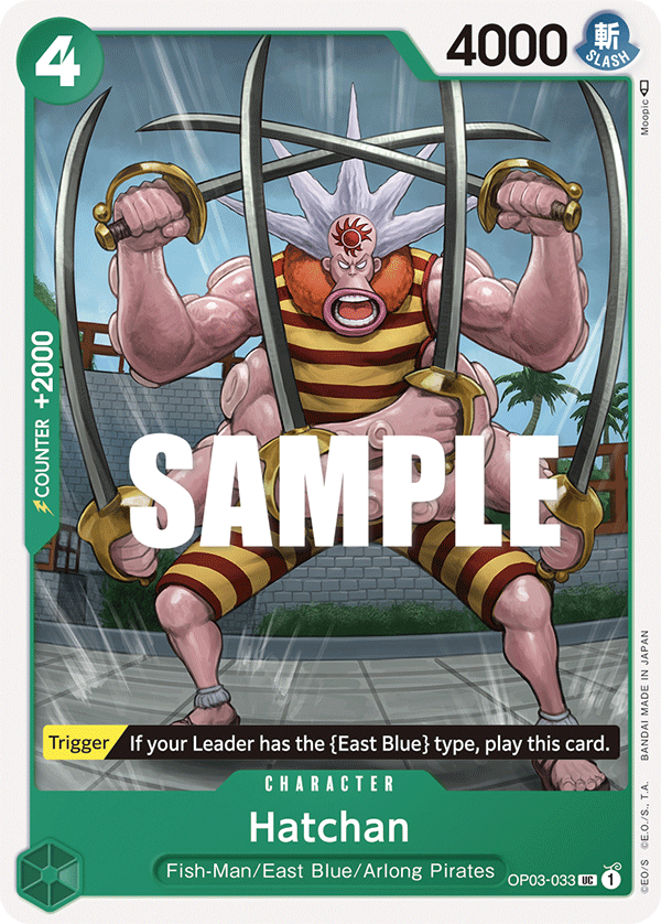 Hatchan, Pillars of Strength Pre-Release Cards · OP03-033