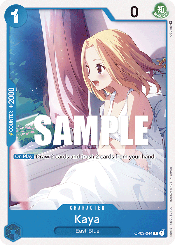 Kaya, One Piece Promotion Cards · OP03-044