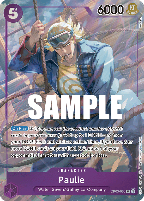 Paulie, Pillars of Strength · OP03-066
