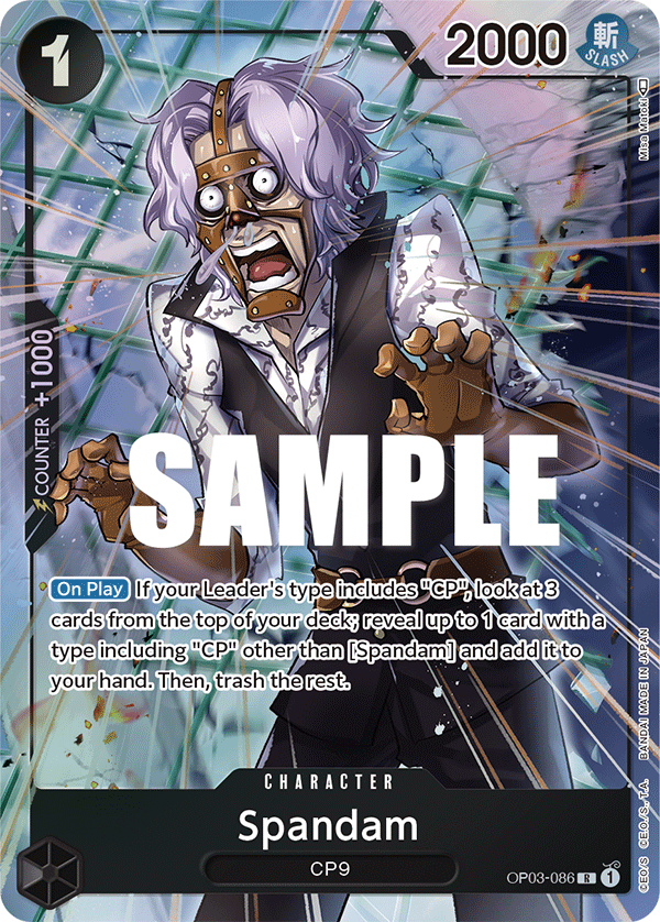 Spandam, Pillars of Strength · OP03-086