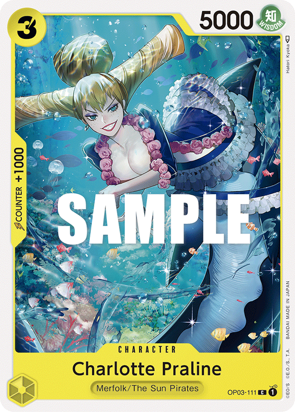 Charlotte Praline, Pillars of Strength Pre-Release Cards · OP03-111