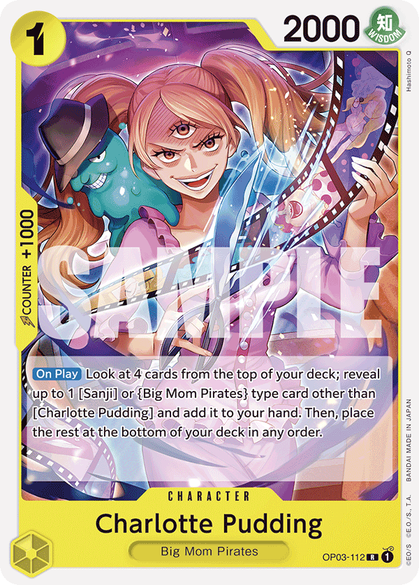 Charlotte Pudding, ST-20: Starter Deck 20 YELLOW Charlotte Katakuri · OP03-112