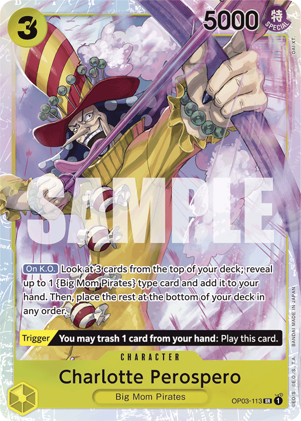 Charlotte Perospero, Premium Booster -The Best- · OP03-113