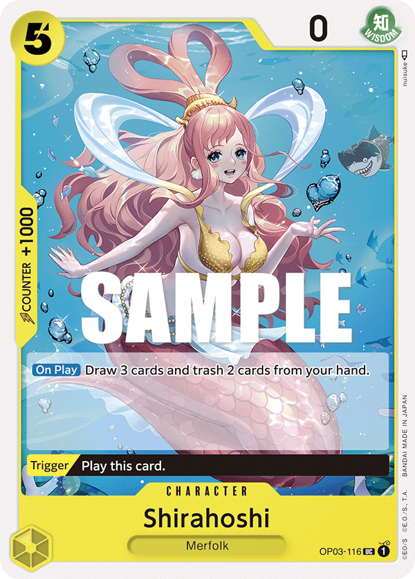 Shirahoshi, Pillars of Strength · OP03-116